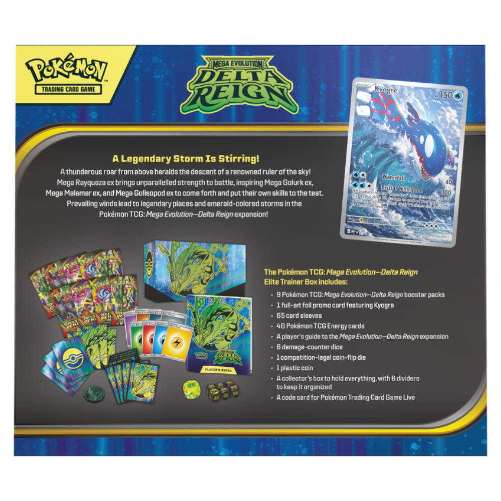 Pokémon TCG: Mega Evolution - Delta Reign - Elite Trainer Box