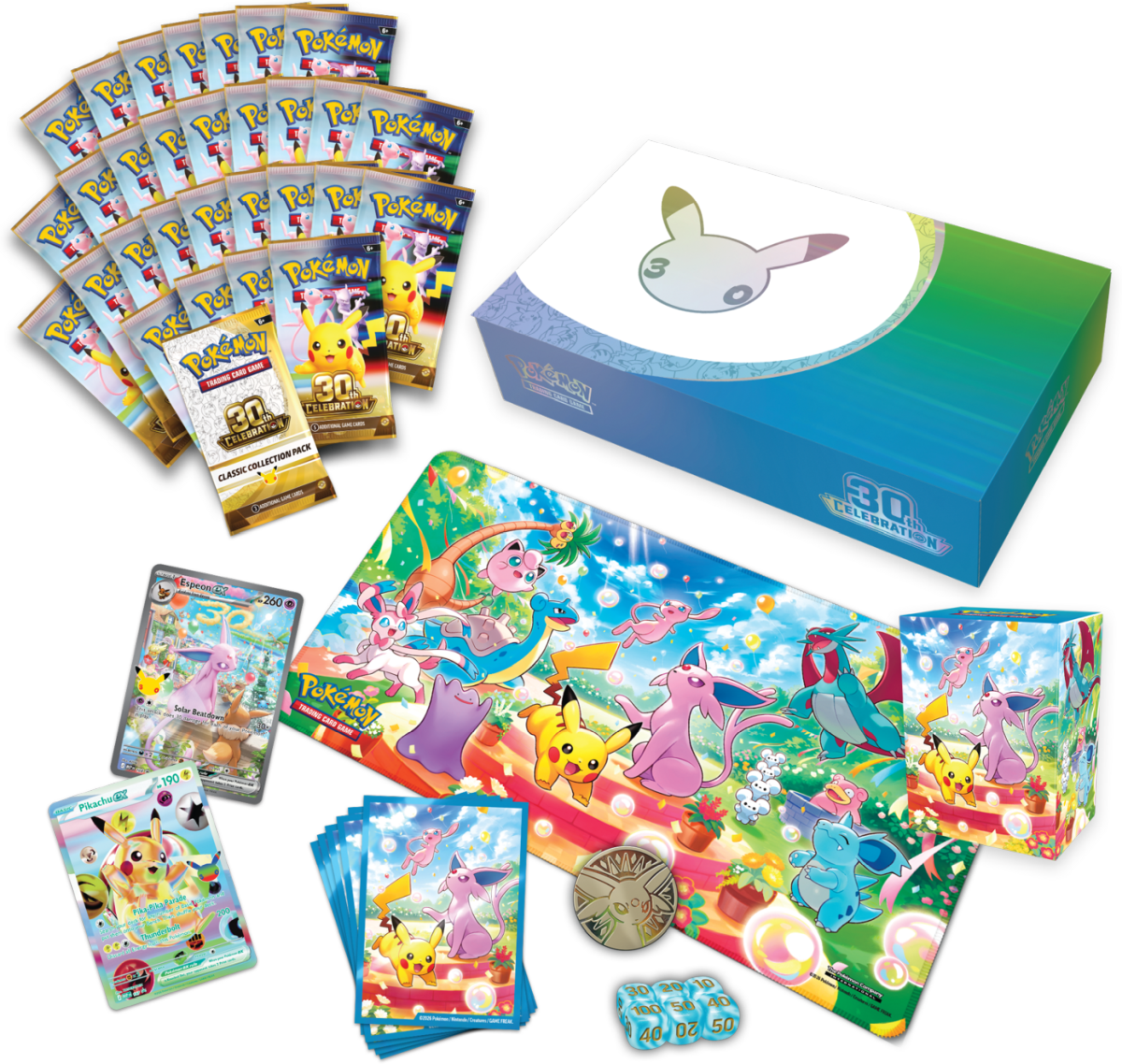 Pokémon TCG: 30th Celebration - Ultra-Premium Collection - Day (Espeon ex)