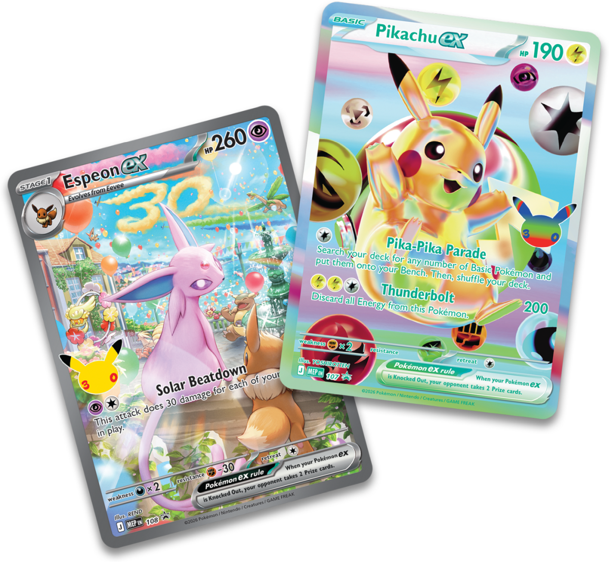 Pokémon TCG: 30th Celebration - Ultra-Premium Collection - Day (Espeon ex)