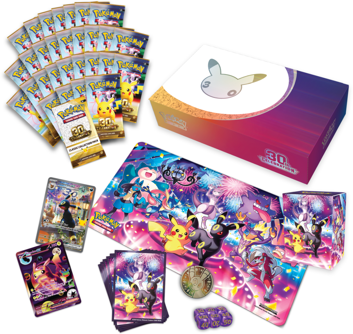 Pokémon TCG: 30th Celebration - Ultra-Premium Collection - Night (Umbreon ex)