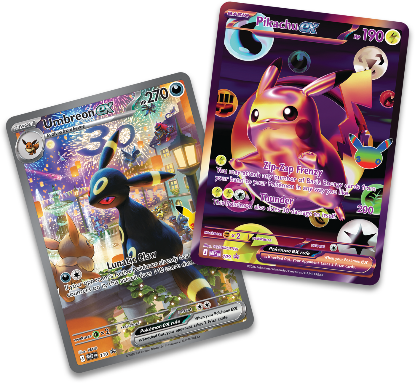 Pokémon TCG: 30th Celebration - Ultra-Premium Collection - Night (Umbreon ex)