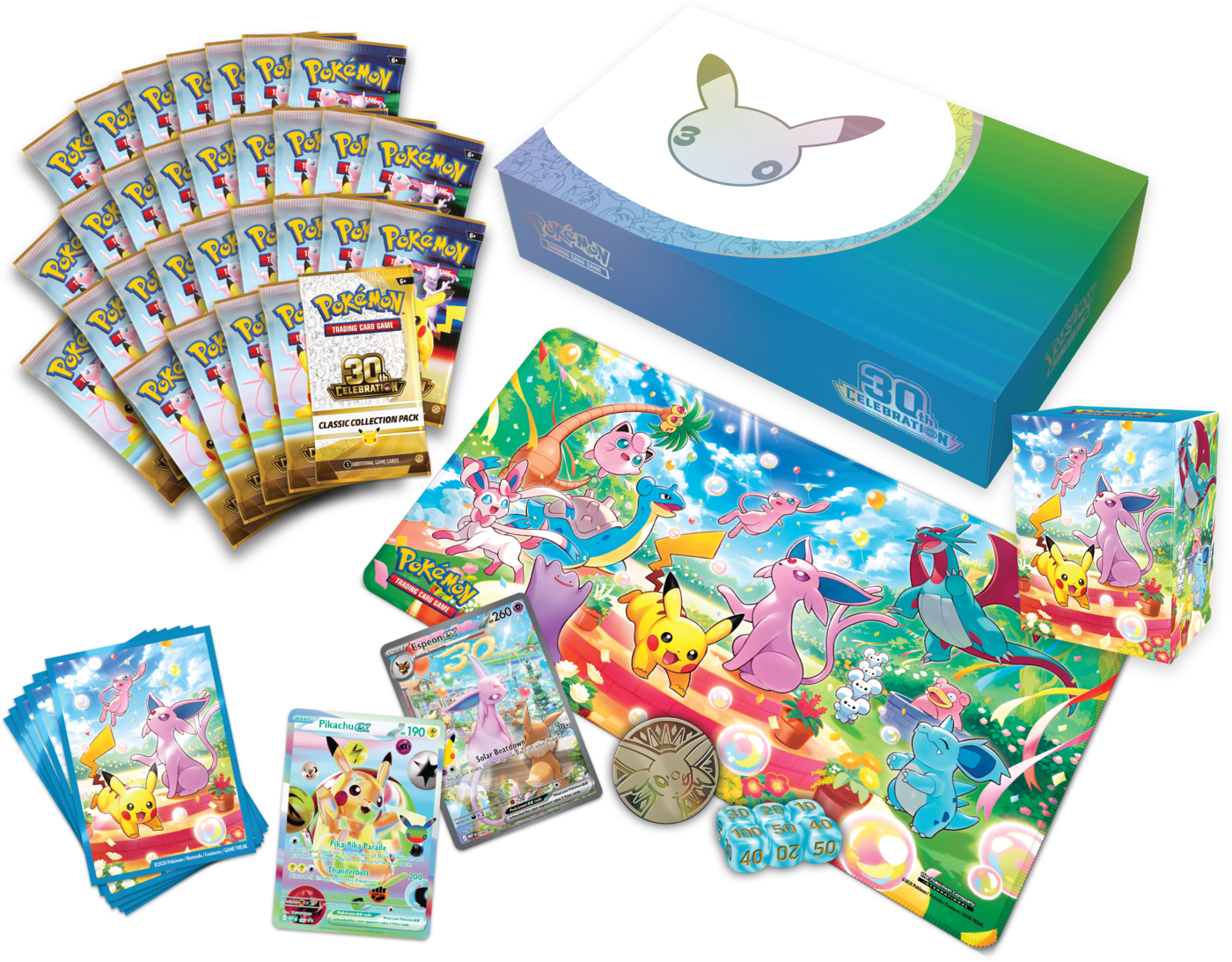 Pokémon TCG: 30th Celebration - Ultra-Premium Collection - Day (Espeon ex)