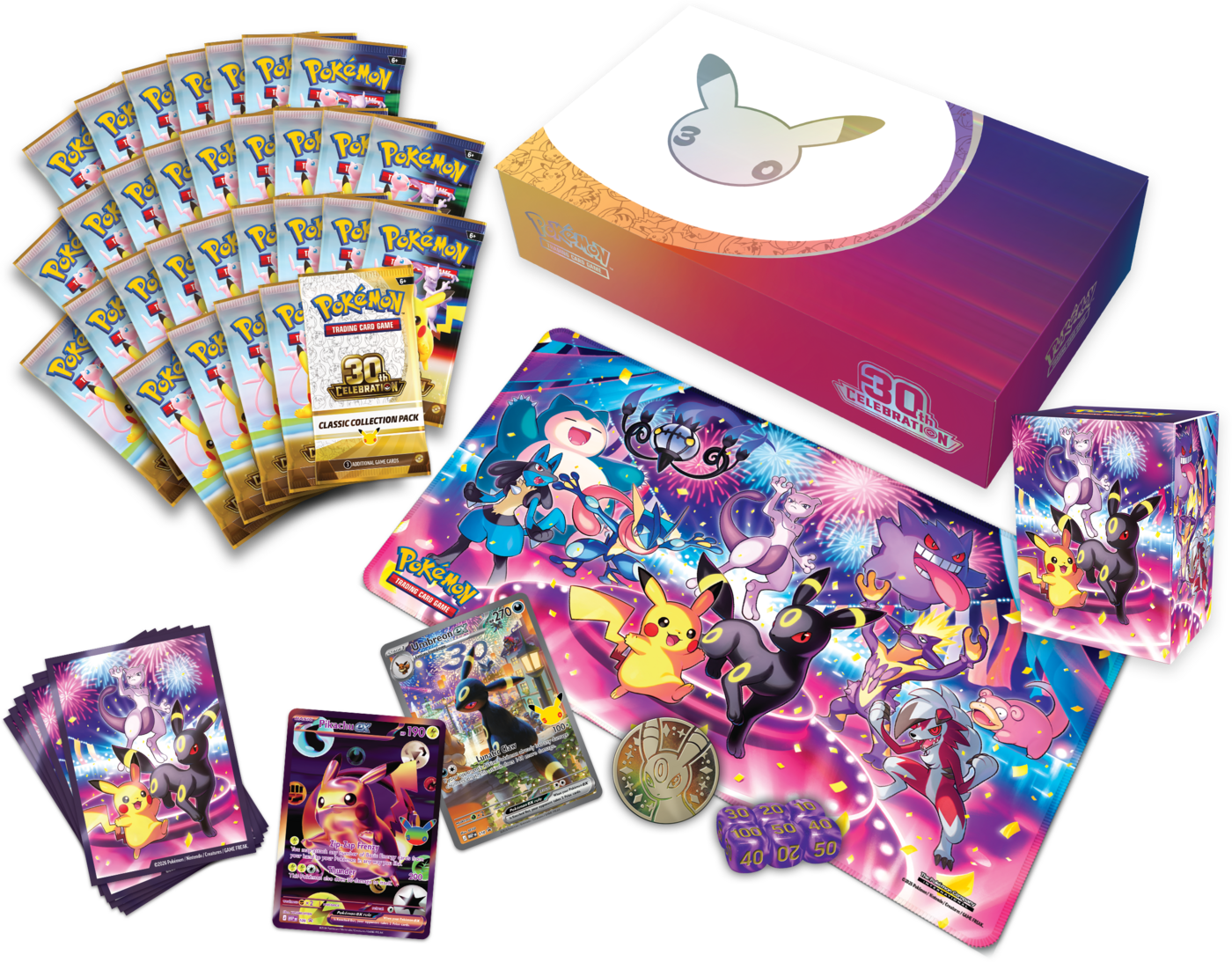 Pokémon TCG: 30th Celebration - Ultra-Premium Collection - Night (Umbreon ex)